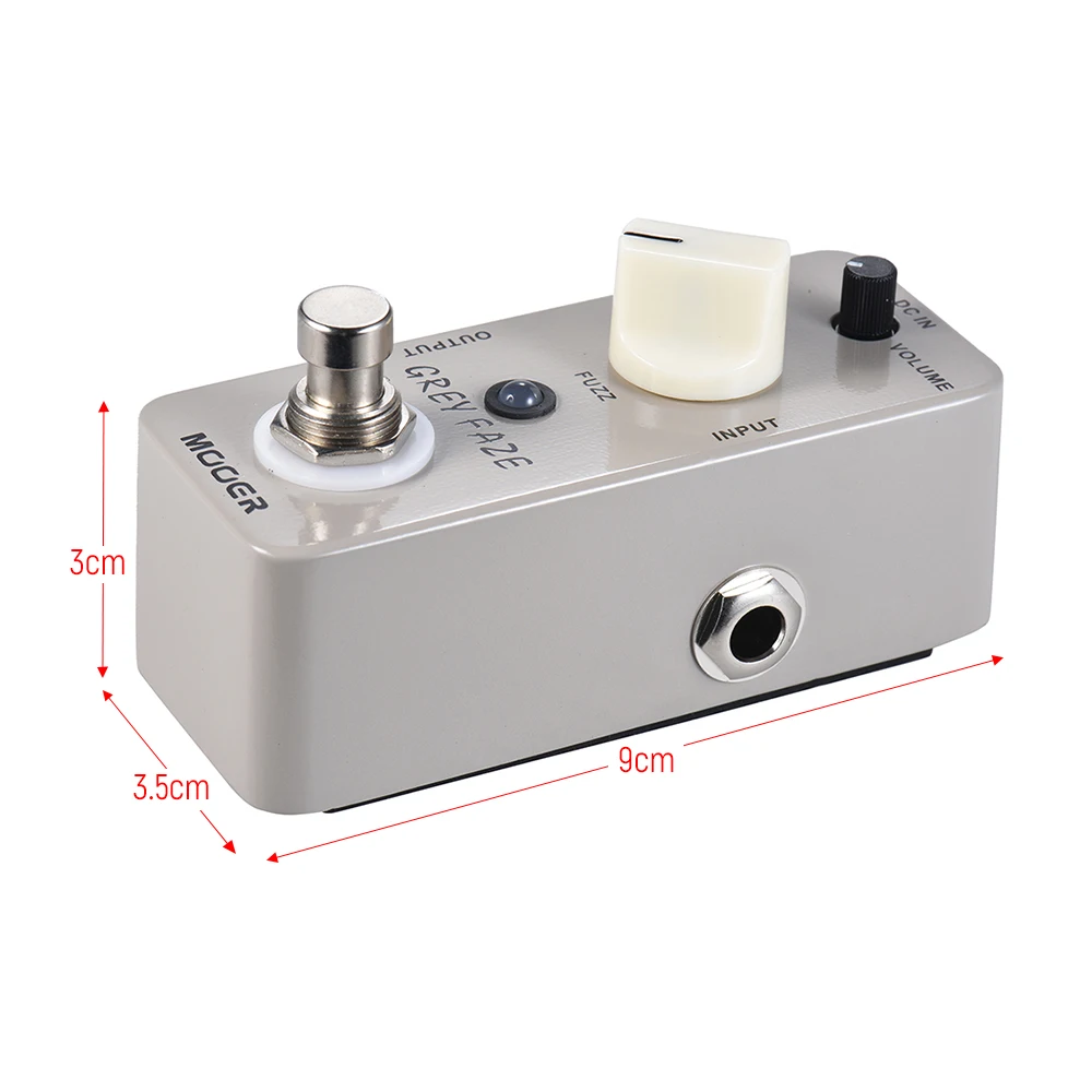 Горячая продажа MOOER серый FAZE Fuzz гитарный эффект педаль настоящий обход