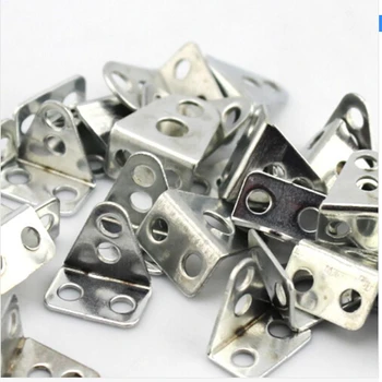 

17205TW Small L-Shaped Angle Iron Mini Architectural Model Material/Four-Wheel Shaft Holder Iron DIY Model Toy Car Part