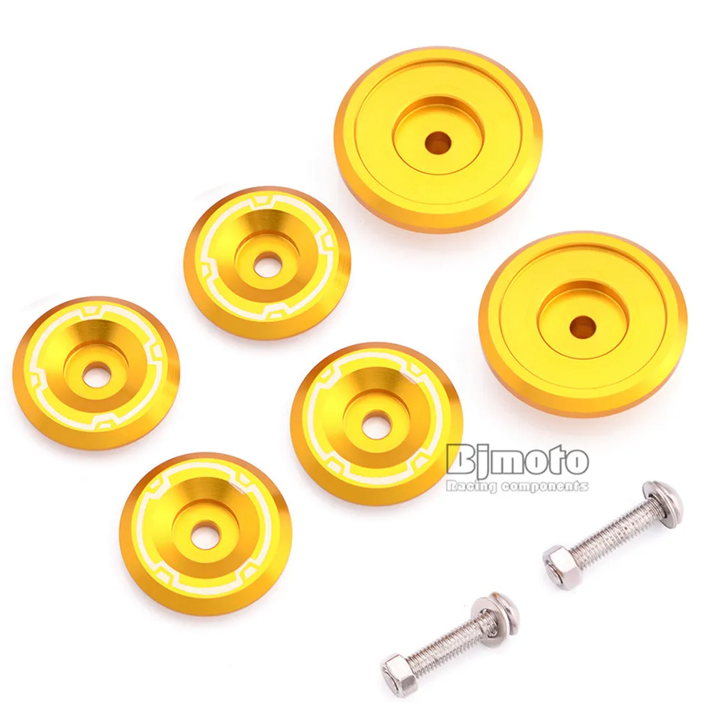Motorcycle CNC Aluminum Frame Hole Cap Cover With Screws Moto Fairing Guard Accessories For Kawasaki z900 2017 2018 z 900 (9)