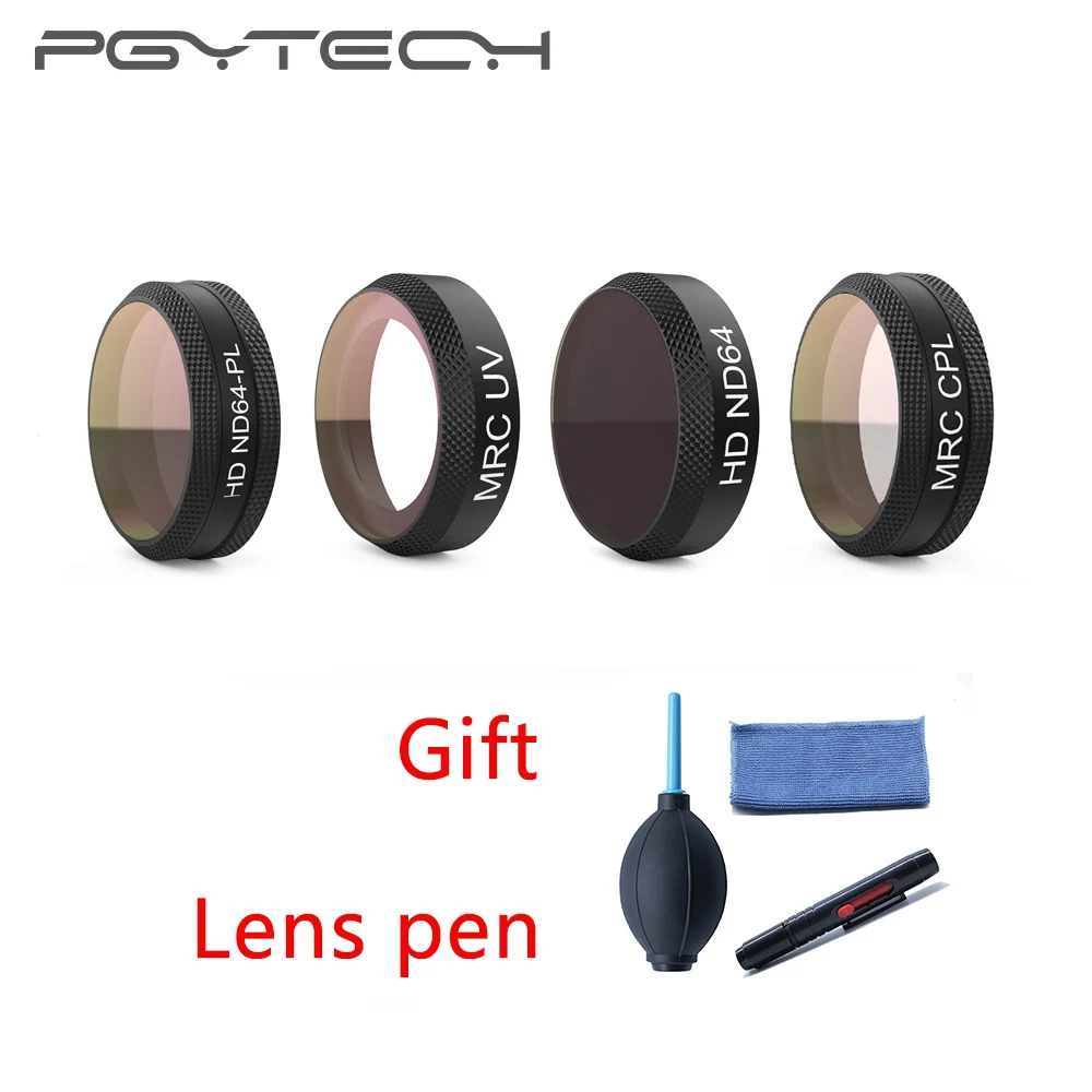 PGYTECH Mavic Air Filter For DJI Mavic Air MRC-UV ND64 ND64PL MRC-CPL Filter for DJI Mavic Air Camera Lens filter Accessory PGYTECH Mavic Air Filter For DJI Mavic Air MRC-UV ND64 ND64PL MRC-CPL Filter for DJI Mavic Air Camera Lens filter Accessory