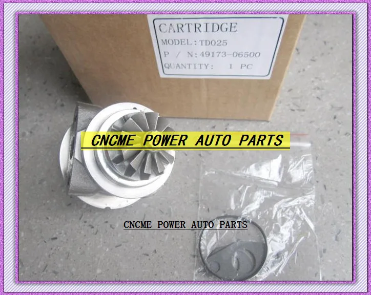 TURBO Cartridge CHRA TD025 49173-06500 49173-06501 49173-06503 Turbocharger For OPEL Astra G H Corsa C Combo H Meriva Y17DT 1.7L (2)