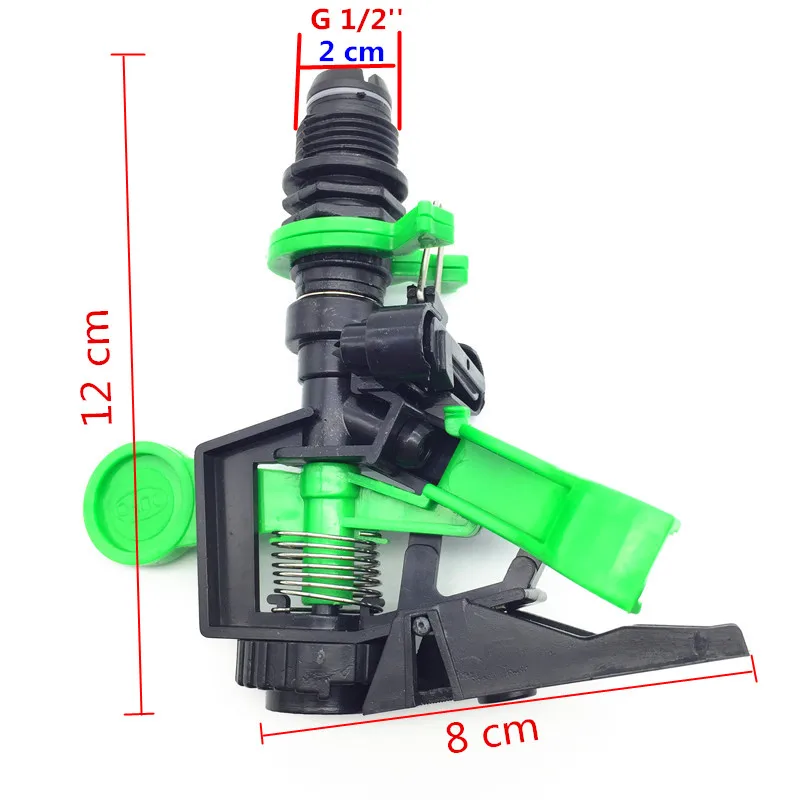 1pcs G1/2 " Adjustable Rocker Sprinkler Irrigation For Agriculture Garden Tools And Plant Vegetables Cooling System Components garden sprinkler plant waterer plants irrigation kits irrigation sprinklers irrigation fittings drip irrigation sprinklers garden irrigation nozzle garden dripper drip irrigation drip irrigation stakes irrigation faucet garden sprayer nozzles