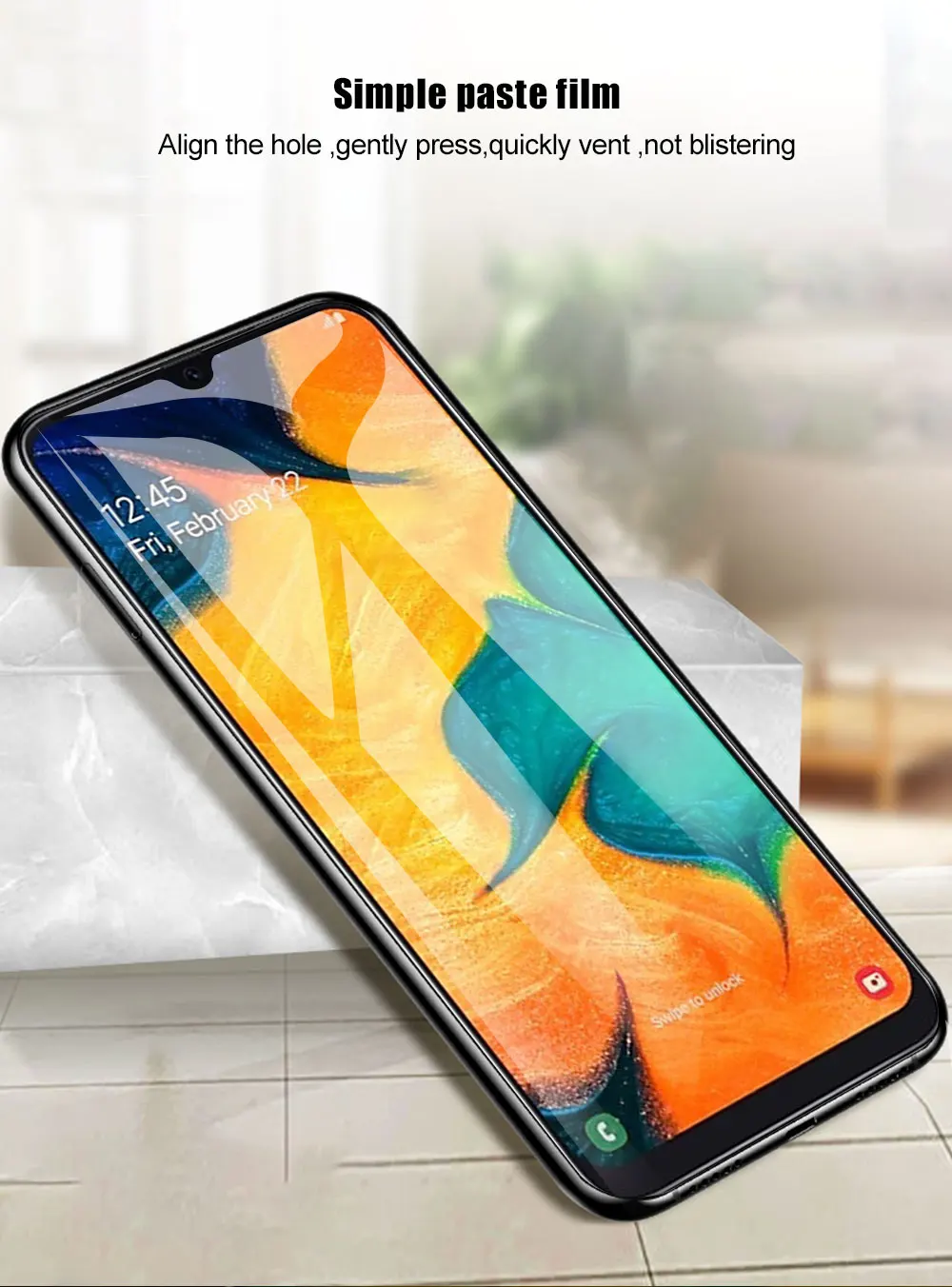 2 шт Стекло для samsung Galaxy A70 A50 A40 A30s A30 A10 закаленное стекло Полный Клей протектор экрана для samsung A50 A70 A10e стекло