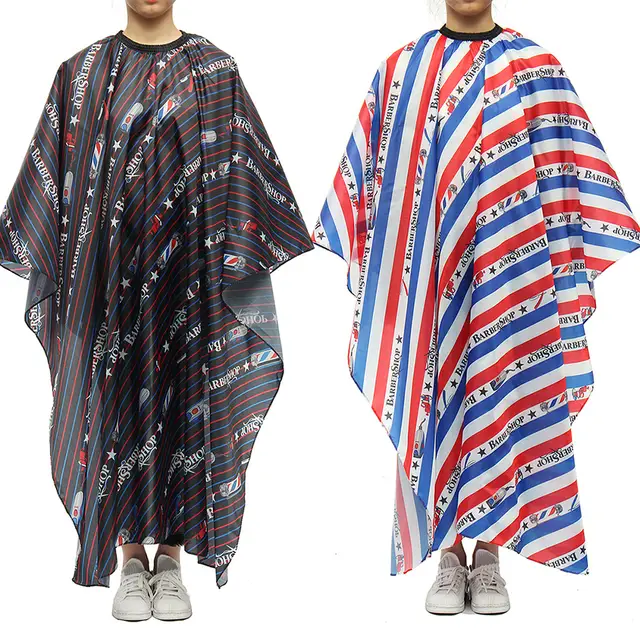 Us 2 99 21 Off Y W F 2 Colors Haircut Hairdressing Apron Polyester Material Hair Styling Design Supplies Salon Barber 156 140cm Wrap Gown In Caps