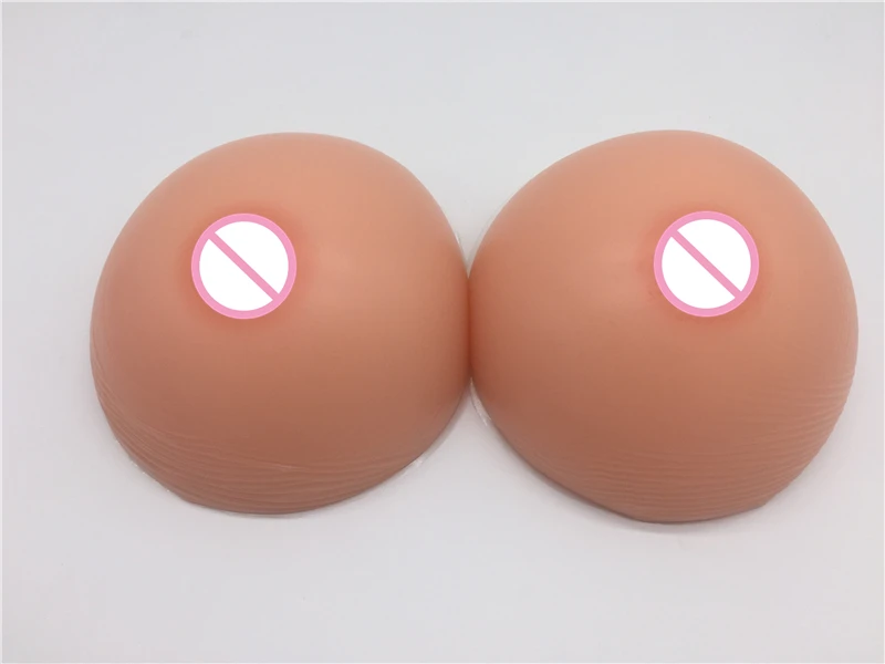 

DD Cup Fake Boobs Silicone Circular 1200g/Pair Artificial Breast Forms For Transgender And Crossdressing