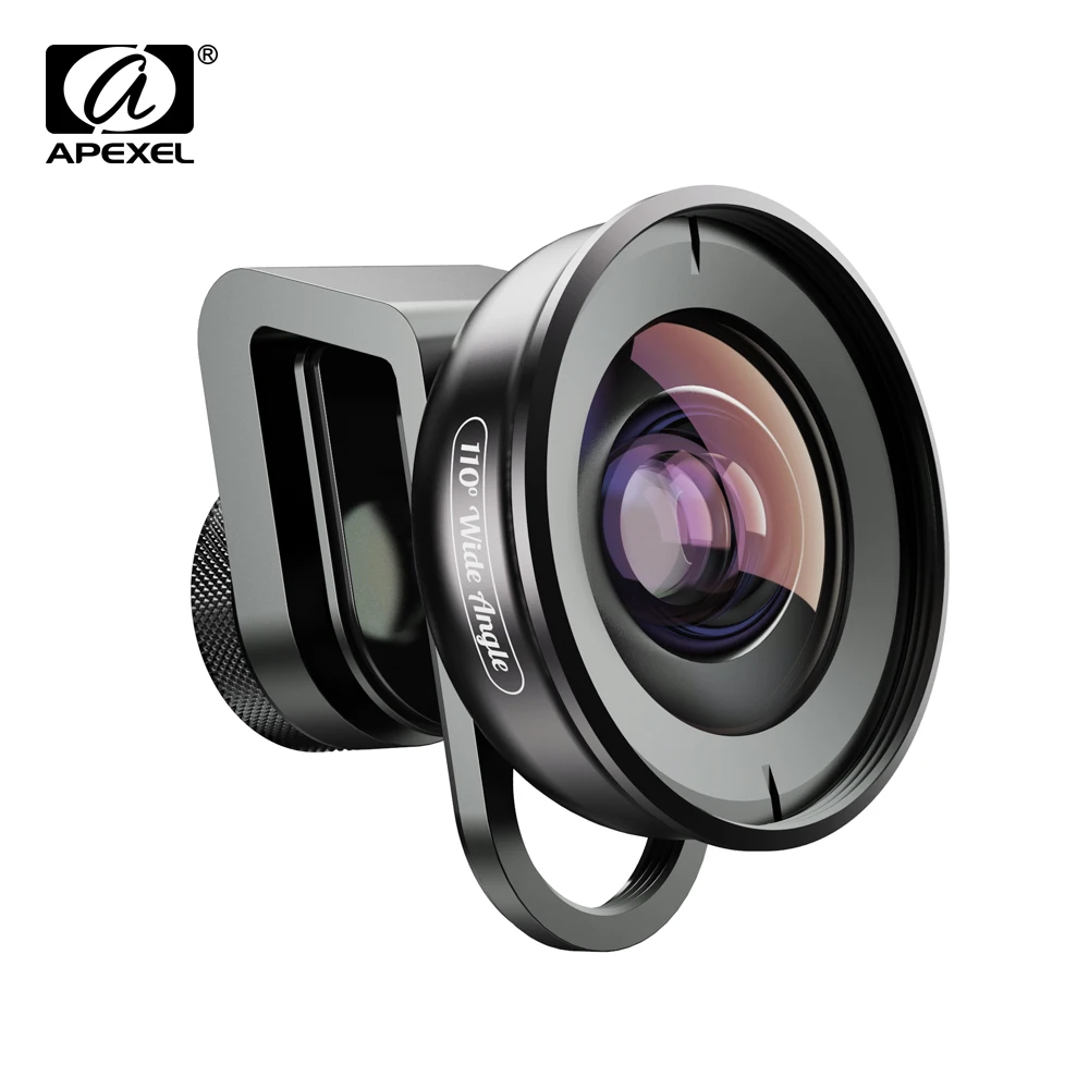 Tanie APEXEL kamera hd zestaw soczewek do telefonu 110 stopni 4K obiektyw szerokokątny CPL starfilter dla iPhonex Samsung s9 wszystkie smartphone drop shipping