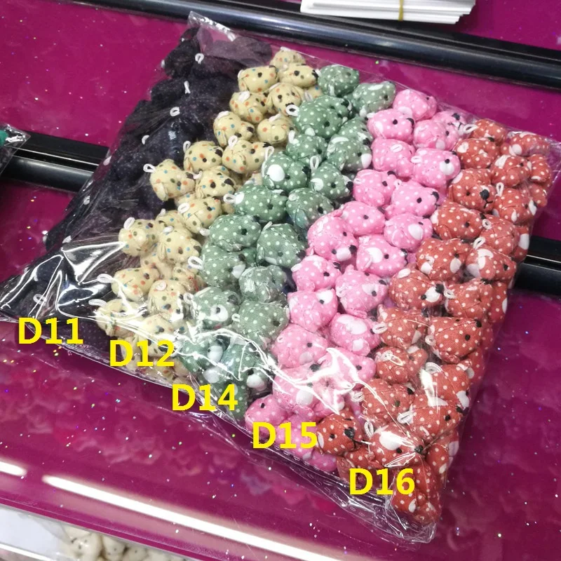 4.5cm dot bear D-0(11-12-14-15-16)