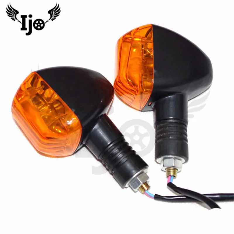 

IJO 12V Universal Motorcycle Turn Signal Indicator Light Turning Amber Lamp Bulb Motorbike Lamps Blinker Flash Bike Lamp
