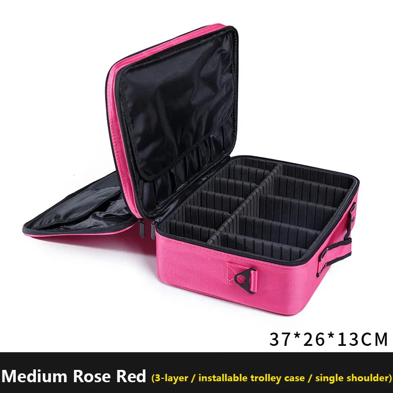  Brand Organizer Travel Fashion Lady Cosmetics Cosmetic Bag Beautician Storage Bags Large Capacity W