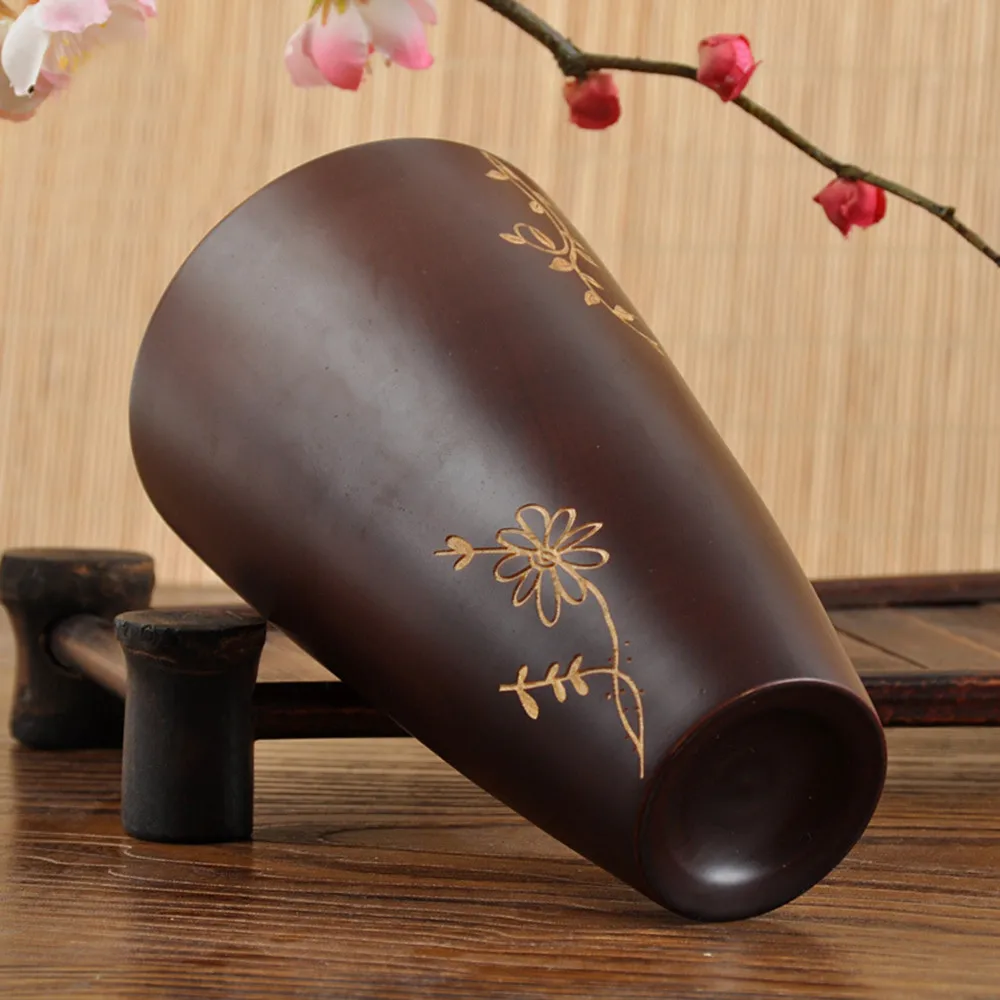 

Creative Fashion New New Wooden Cup Log Color Handmade Natural Wood Coffee Tea Beer Juice Milk Mug Dropshiping /5