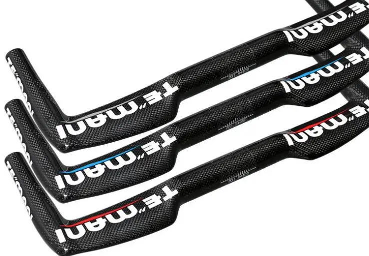 carbon TT handlebar racing Time Trial Triathlon Bullhorn rest TT bar 3K