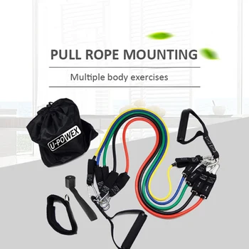 

Pull Rope Fitness Exercises Resistance Bands Crossfit Latex Tubes Pedal Excerciser Body Training Workout Yoga