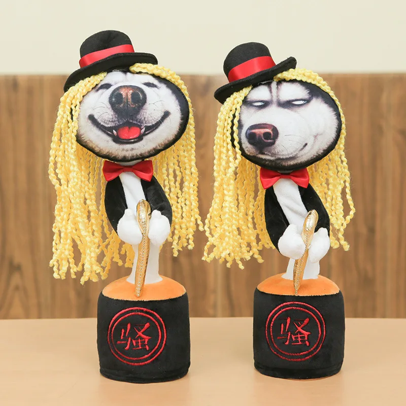 

Dancing Singing Pet Dog Interactive Dog Music Light Cute Robot Electronic Toy Electronic Pet Funny Husky Child Toys Gifts-ZWX114