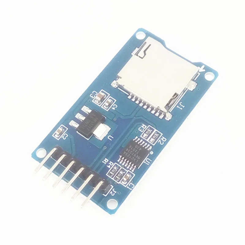 10pcs/lot Micro SD Card Module SPI Interface Mini TF Reader For Arduino | Электронные компоненты и принадлежности