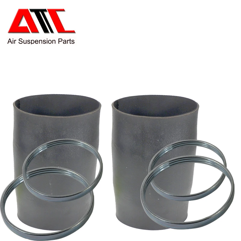 

2Pcs Rear Air Suspension Air Spring Rubber Sleeve With Ring For BMW W211 W219 Class Auto Parts Repair Kit 2113200925 2113200825