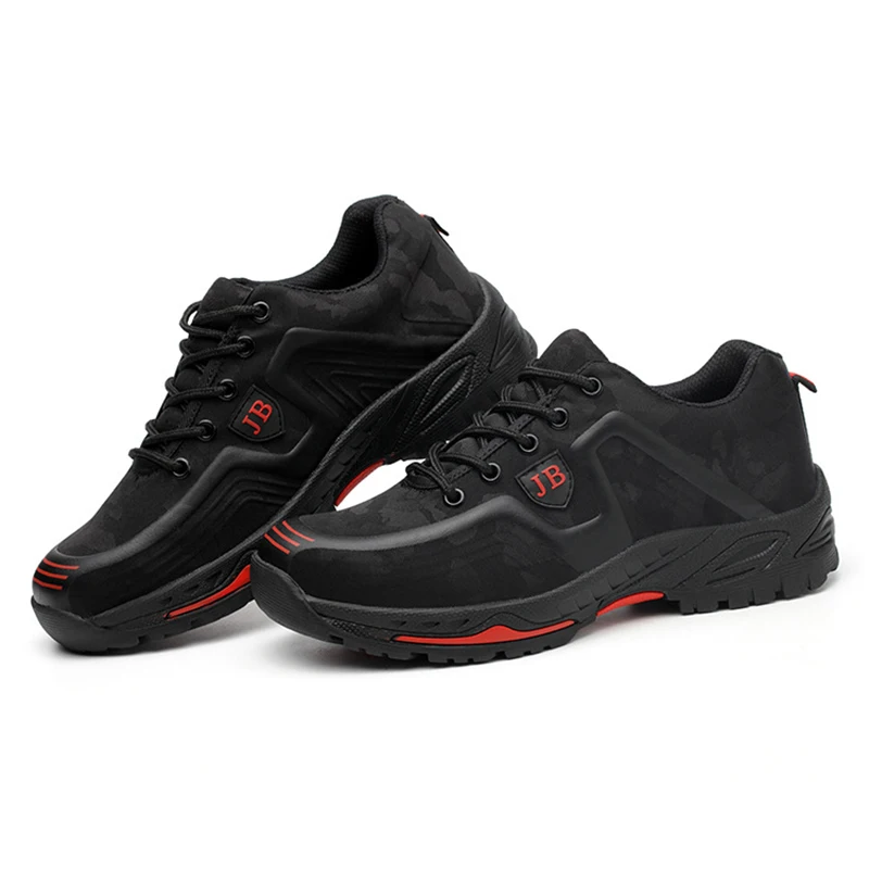 

Unisex Safety Non-slip Shoes Men Shoes Work Protective Toe Steel Warm Plush Winter Outdoor Waterproof sneakers chaussure homme
