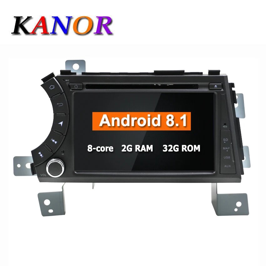 

KANOR Car DVD Player For Ssangyong Kyron Actyon With Android 8.1 Octa Core GPS Navigation Autoradio WIFI Bluetooth