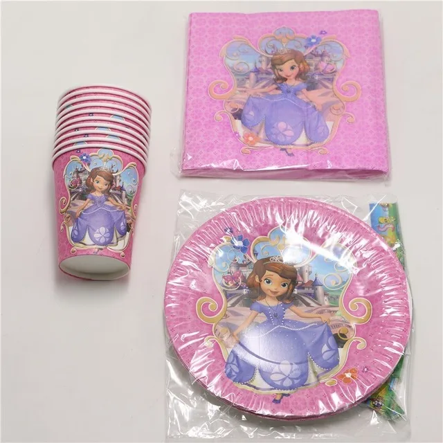 60pcs-Party-set-supplies-Trolls-emoji-theme-birthday-party-decoration-tableware-set-paper-plate-cup-napkin (4)