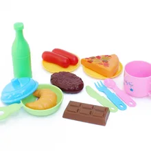 Головоломки DIY игрушки для кукольного домика гамбургеров