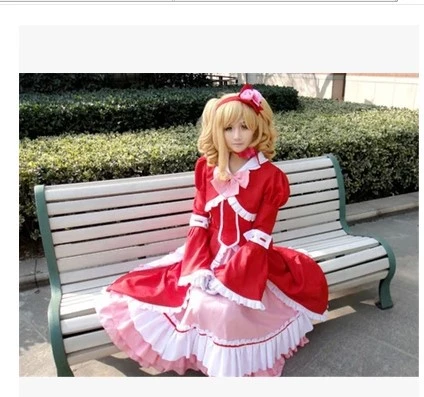 コスプレ衣装 黒執事 黒執事 エリザベス ミッドフォード リズ 赤 ロリータ Anime Cosplay Costumes Cosplay Costumeanime Cosplay Aliexpress