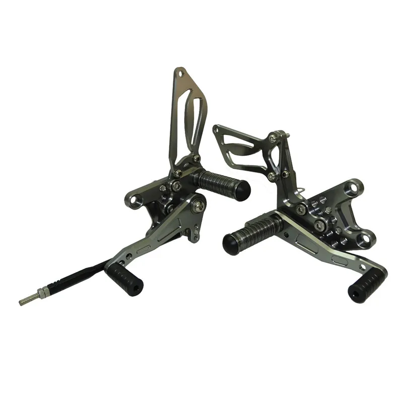 Waase для Suzuki GSXR600 GSXR 600 2000 2001 2002 2003 2004 2005 Регулируемый наездник задние комплекты Rearset Подножка для ухода за кожей ног колышки