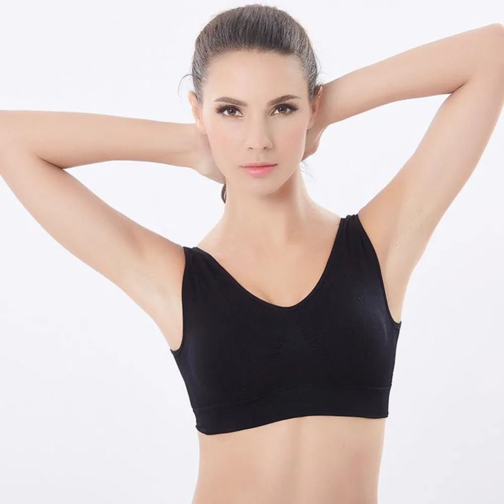 Женский спортивный бюстгальтер 5 цветов s-xl для девушек, цельный бюстгальтер пуш-ап с мягкой чашечкой для занятий йогой и фитнесом, повседневная одежда, дышащий ударопрочный Топ
