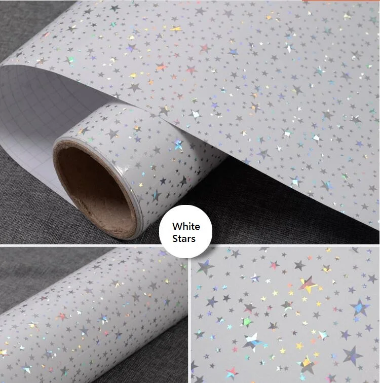 1 22 5 M Top Pvc Mobili Adesivo Bianco Lustro Stella Wallpaper Pellicola Foil Rotolo Formato Gabinetto Di Casa Decorazione Cucina Window Film Decorative Window Film Decorative Filmspvc Decorative Film Aliexpress