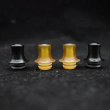 510 mtl drip tips pei material electronic cigarette accessory unique abs drip tip cap for rda rta atomizer