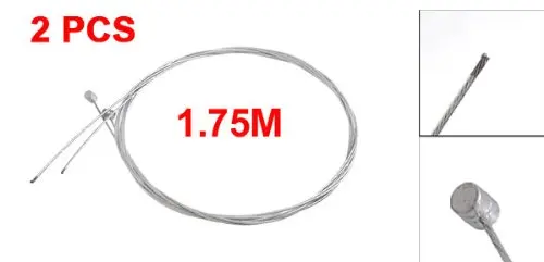 

Good deal Front Rear Brake Cable Wire 2 pcs For Bicycle Bike