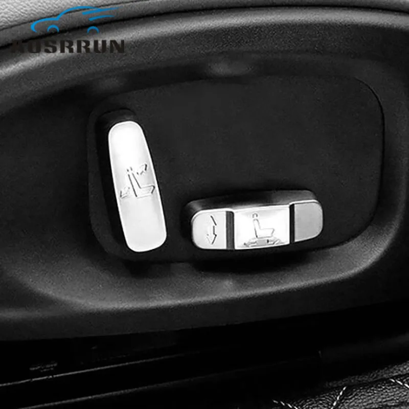 ABS покрытие регулировки сиденья Кнопка крышка автомобильные аксессуары для Jaguar E-pace