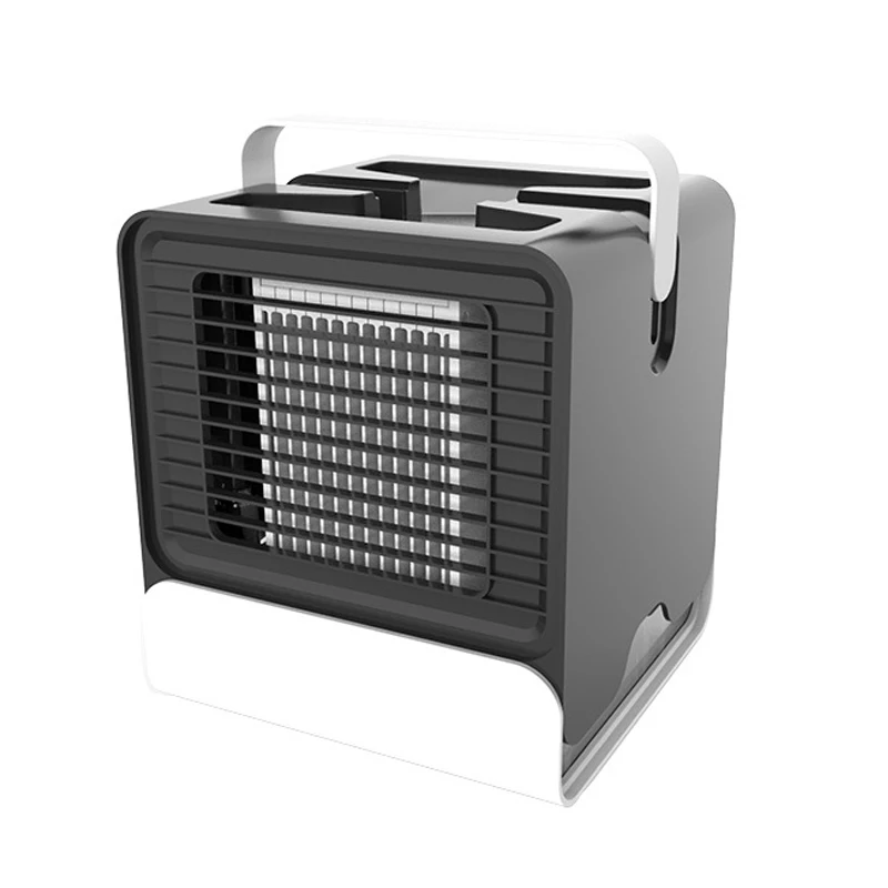 

Usb Mini Portable Air Conditioner Humidifier Purifier Negative Ion Air Cooling Fan Air Cooler Fan With Night Light For Office