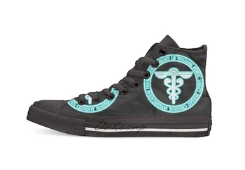 

Public Safety Bureau Casual High Top Canvas shoes sneakers Light Walking Shoes