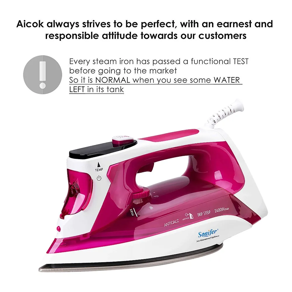 aicok steam iron