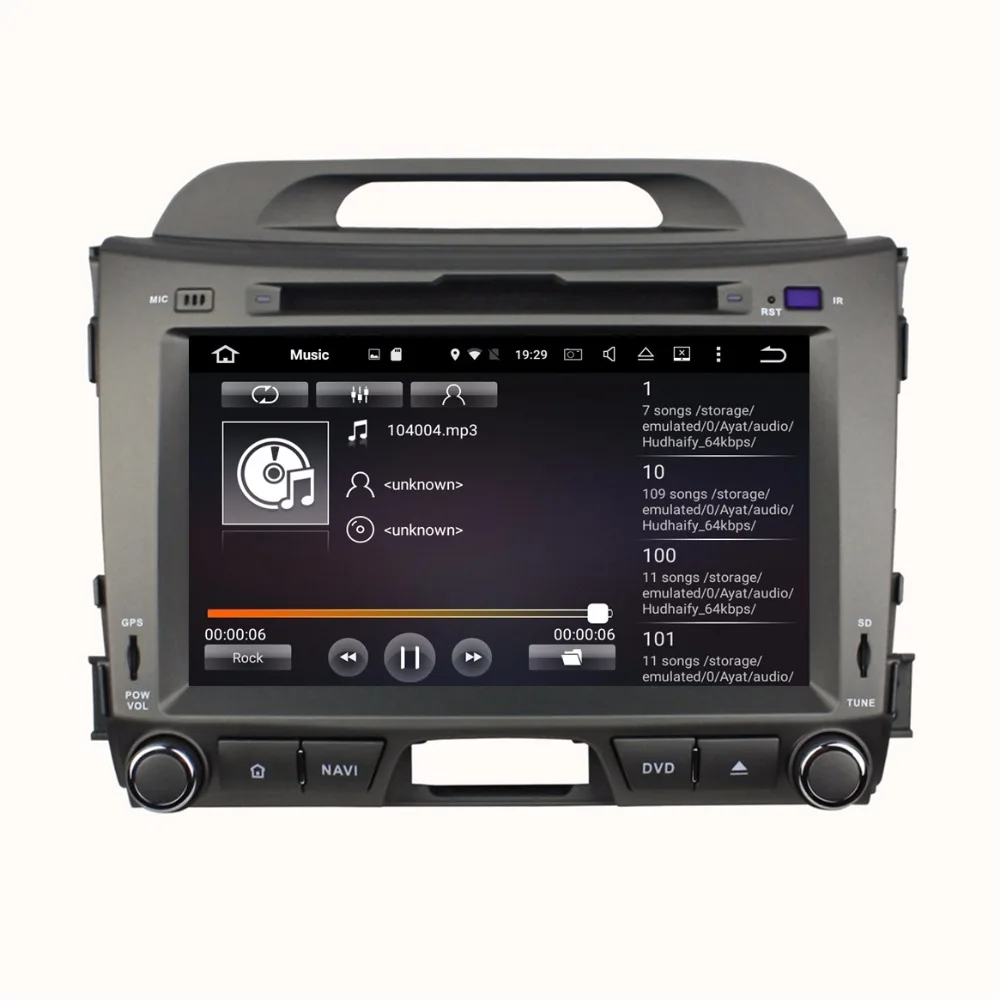 gps system for car 8'' Octa 8 core Android 9.0 Car Radio DVD player GPS for for KIA Sportage R Sportage 2011 2012 2013 2014 2015 4G Ram 64G ROM fleet tracking