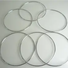 Китайские связывающие кольца 6 колец набор(диаметр: 19,5 см, сталь) Волшебные трюки маг сценические иллюзии, трюк, реквизит комедия популярная магия
