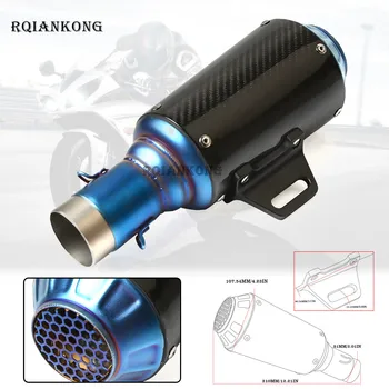

36-51MM Modified Motorcycle Exhaust Pipe Muffler Exhaust Moto Escape Universal Motorcycle ATV Scooter For Kawasaki Versys 650