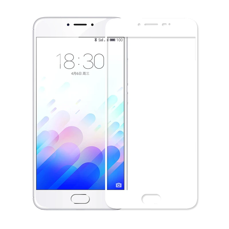 

Coloful Tempered GLASS For Meizu M3S Meilan 3S Full screen coverage of mobile phone film 2017 Exquisite design