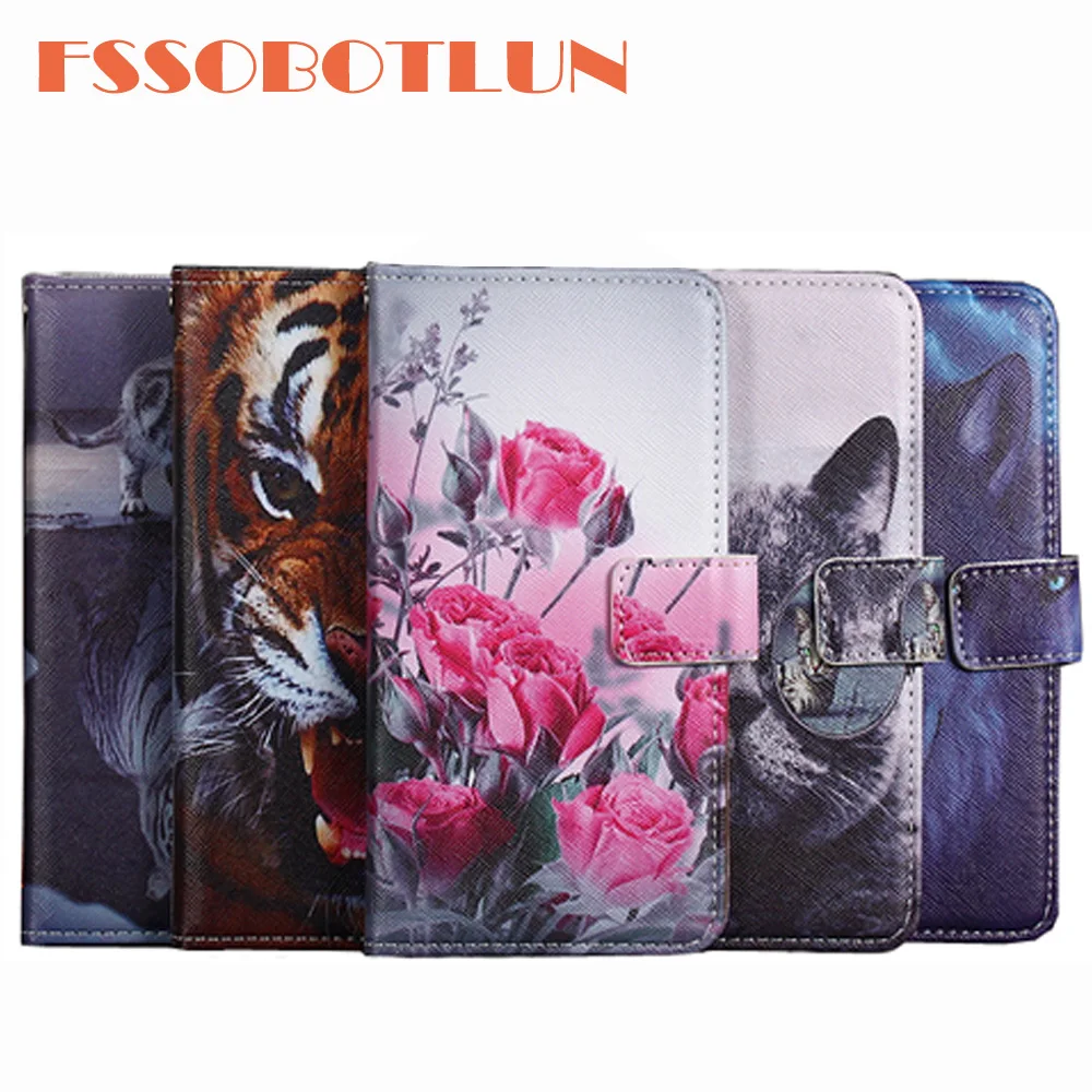 

For Prestigio Muze X5 G7 F5 E7 E5 D5 LTE Case PU Leather Retro Flip Cover Shell Magnetic Fashion Wallet Cases Kickstand Strap