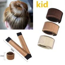 М мизм 15 см/5,9 дюйма, парик с шариками, волшебная булочка, гибкие французские резинки для волос, шиньон, аксессуары для волос, инструмент для изготовления волос для девочек