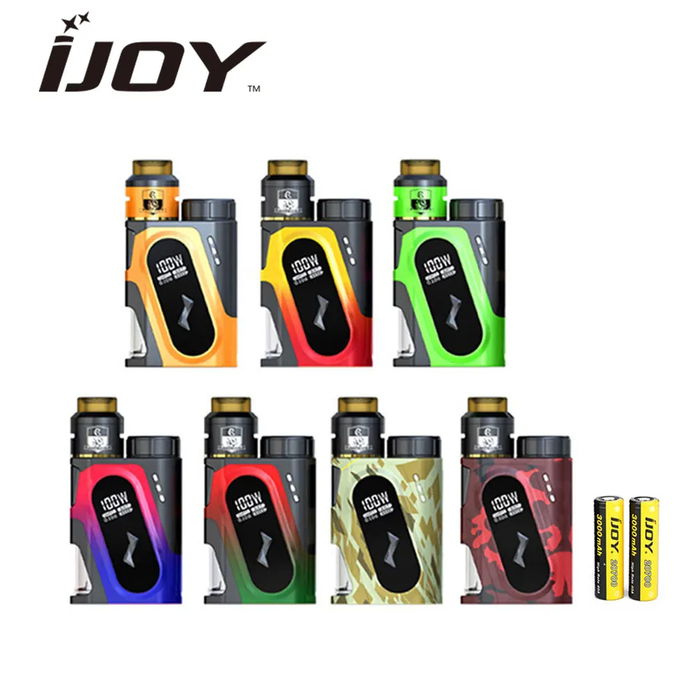 

Original 100W IJOY CAPO SRDA Squonker Kit 3000mAh with CAPO Squonker MOD & 20700 Battery & COMBO SRDA Tank Electronic Cigarette