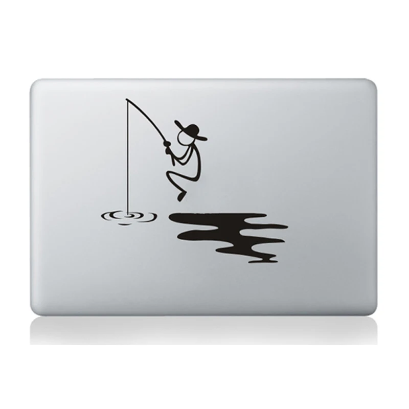 Для Mac book AIR Pro 13 11 дюймов retina 15," Забавные черные наклейки Виниловая наклейка для ноутбука чехол для Macbook Pro 13 15 Touch bar