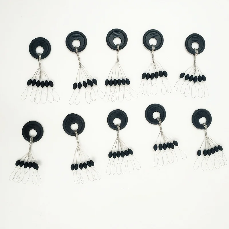 

120Pcs 20sets High Quality Space Beans Stopper Floating Seat Pin For Sea Carp Fly Fishing Spinner Bait Fishing Accessories