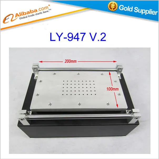

New arrival LY 947 V.2 Built-In Vacuum Air Pump LCD Separator Machine For iPhone Samsung with non-slip mat separating machine