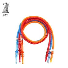 SY 1 компл. 185 см кальян шланг кальян трубы Акриловые Ручка кальяна трубы Инструменты кальяна Чичи Narguile Интимные аксессуары