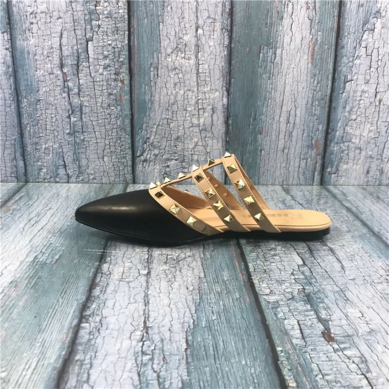 pointed toe sandals flat