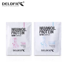 Delofil 15 мл* 10 шт. портативный дорожный шампунь и кондиционер, набор ежедневного ухода за волосами, делает волосы гладкими, уменьшает раскол и завязывание волос