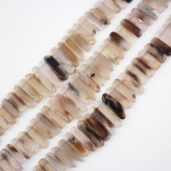 

Dyed Agates Loose Beads Pendants,Natural Agates Slice Beads,Polished Agates Graduated Top Drilled Slab Beads Charms Necklace