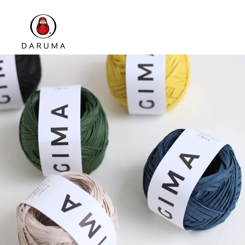 1*30 г шаровая пряжа DARUMA GIMA 70% шерсть 30% льняная для вязания крючком ручная | Пряжа -32886501047