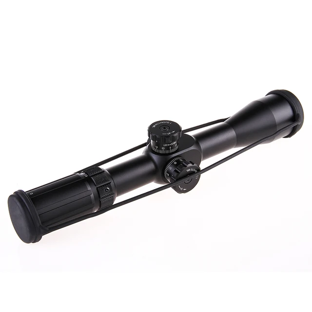 Best price at $126 Cheap TMD 4-14x44 Tactical High Power Riflescope FFP Double Cross Reticle Sight Professional Hunting Shockproof Locking Rifle scope