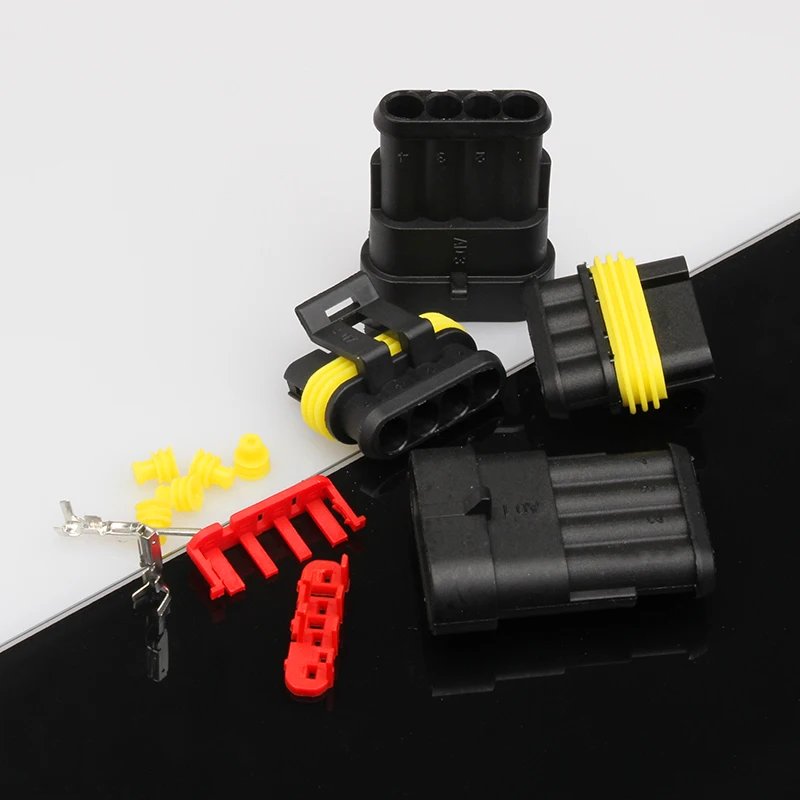 15 шт. 2/3/4 Pin Dupont терминалы Водонепроницаемый HID XH 2.54mm мужской/женский